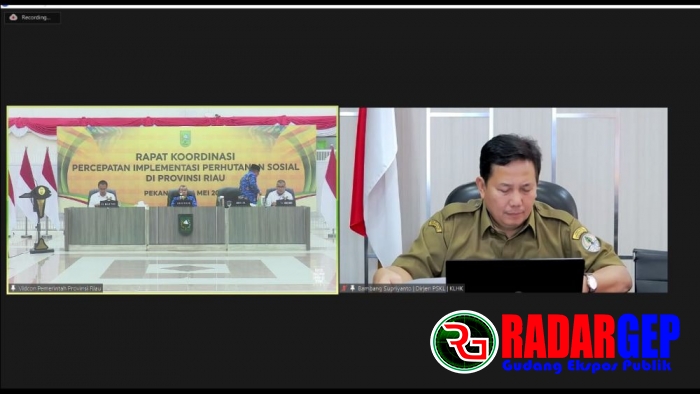 Gubernur Syamsuar Buka Rapat Koordinasi Percepatan Implementasi Perhutan Sosial Di Provinsi Riau